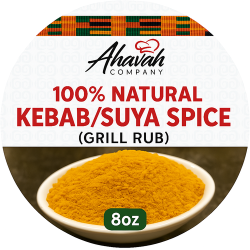 Ahavah Organic Kebab/Suya Spice (Grill Rub)