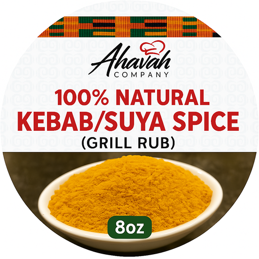 Ahavah Organic Kebab/Suya Spice (Grill Rub)