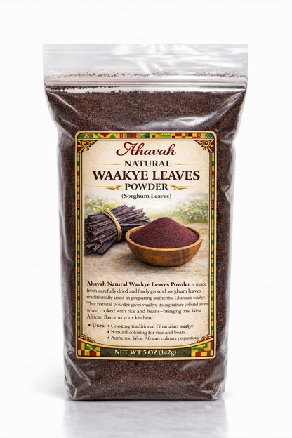 Ahavah Natural Waakye Leaves Powder