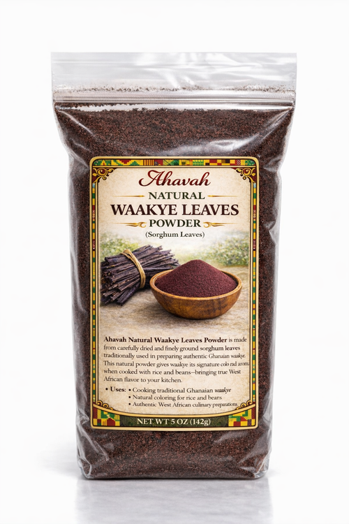 Ahavah Natural Waakye Leaves Powder