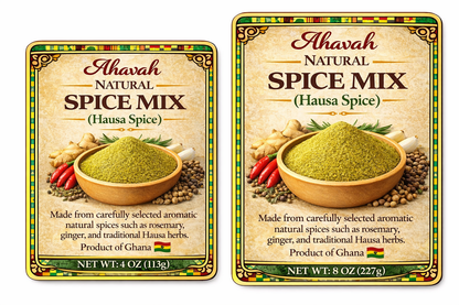 Ahavah Natural Spice Mix ( Hausa Spice)